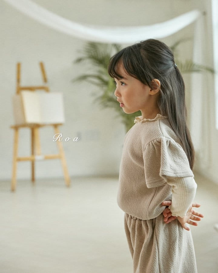 Roa - Korean Children Fashion - #todddlerfashion - Emma Top Bottom Set - 10