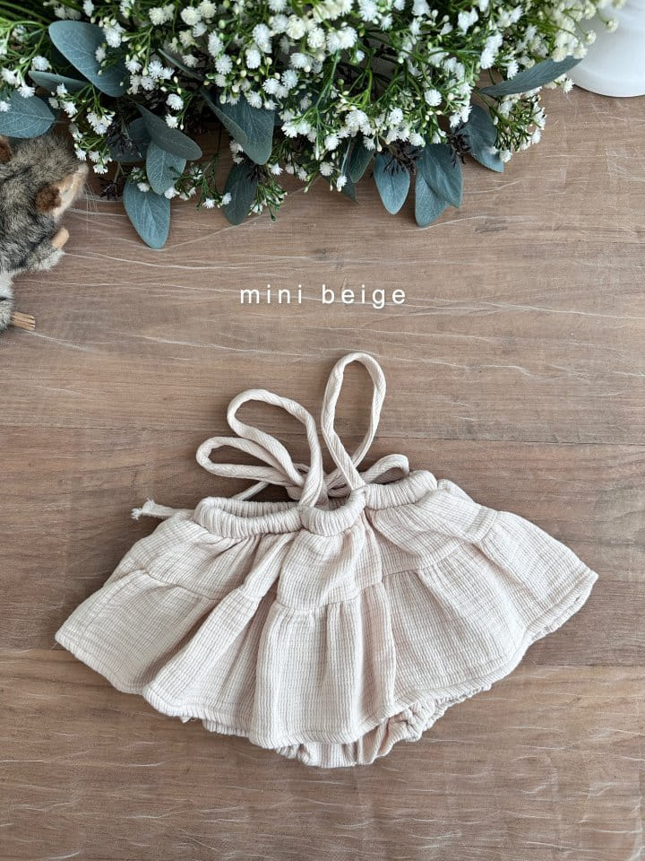 The Beige - Korean Baby Fashion - #babyfashion - Skirt Bloomer