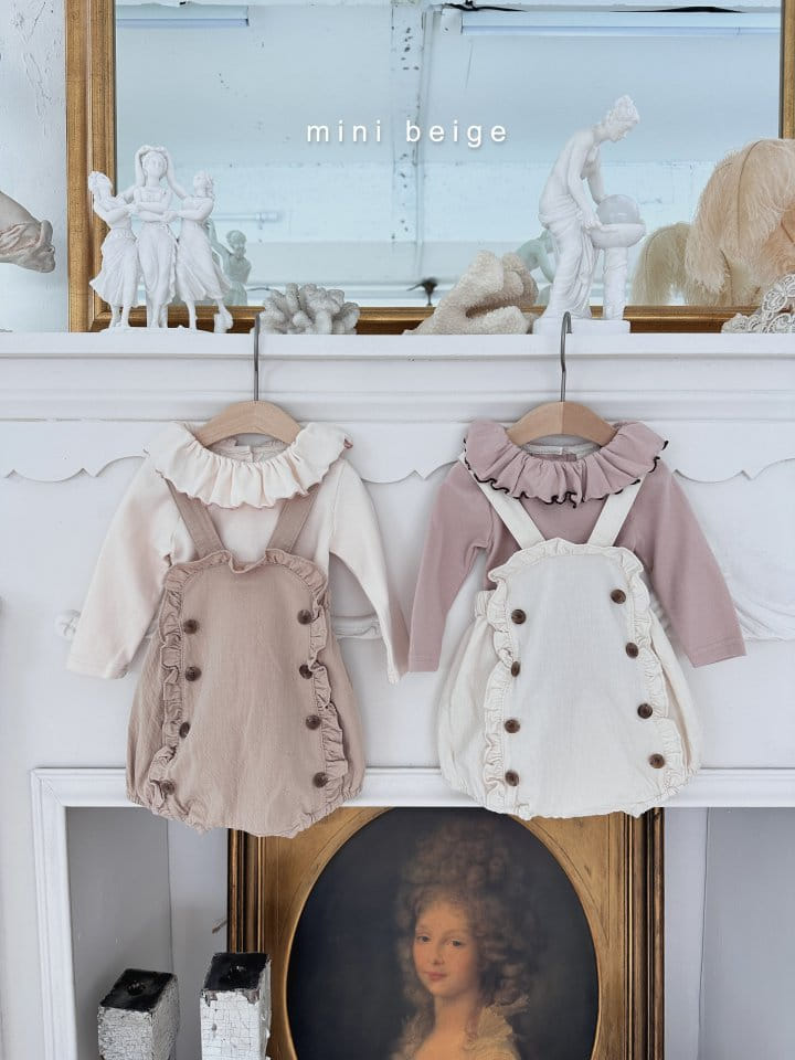 The Beige - Korean Baby Fashion - #babyoutfit - Frill Bloomer - 6