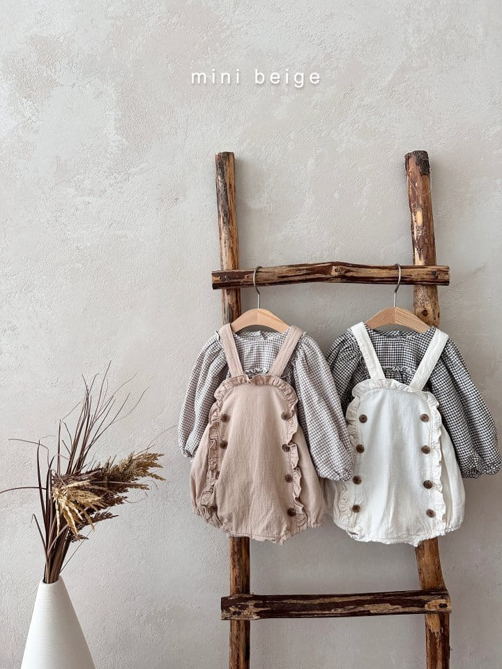 The Beige - Korean Baby Fashion - #onlinebabyboutique - Frill Bloomer - 9