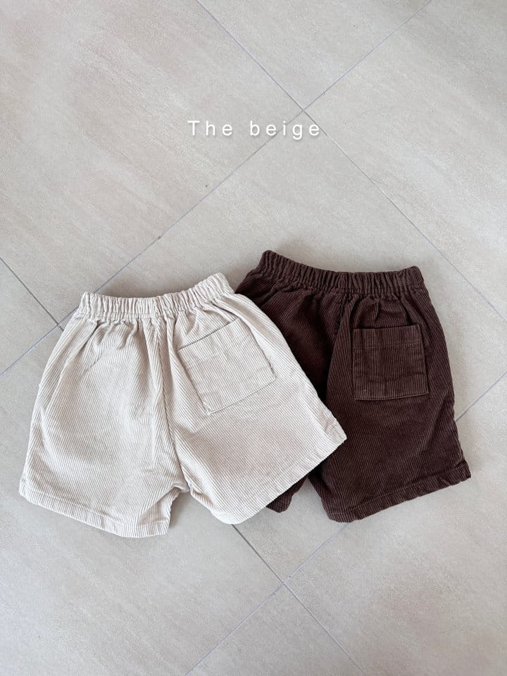 The Beige - Korean Children Fashion - #Kfashion4kids - Rib Slit Shorts - 3