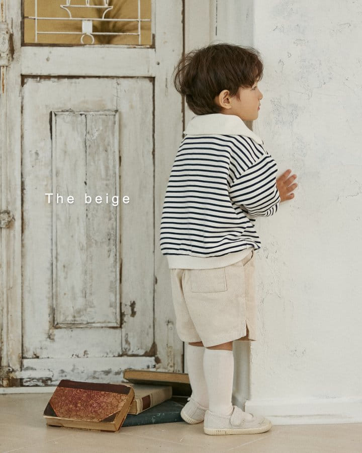 The Beige - Korean Children Fashion - #childofig - Rib Slit Shorts - 8