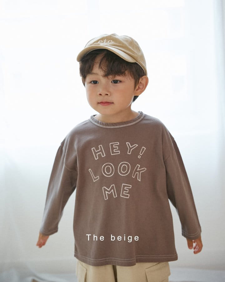The Beige - Korean Children Fashion - #designkidswear - Sil Color Tee - 3