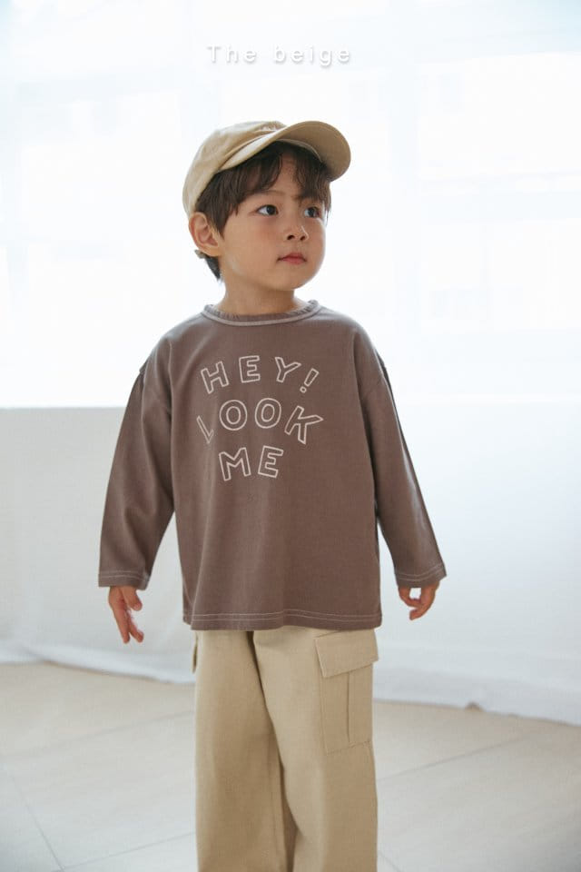 The Beige - Korean Children Fashion - #designkidswear - Sil Color Tee - 4