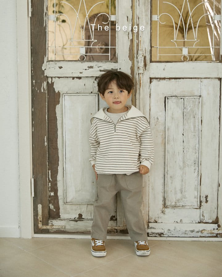 The Beige - Korean Children Fashion - #kidsstore - Pocket Pants - 11