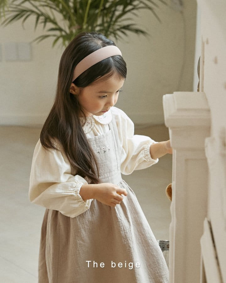The Beige - Korean Children Fashion - #kidsstore - Embroidery Blouse - 11