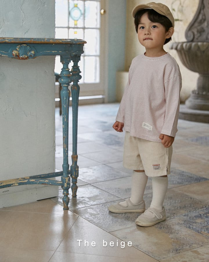 The Beige - Korean Children Fashion - #Kfashion4kids - Rib Slit Shorts - 4