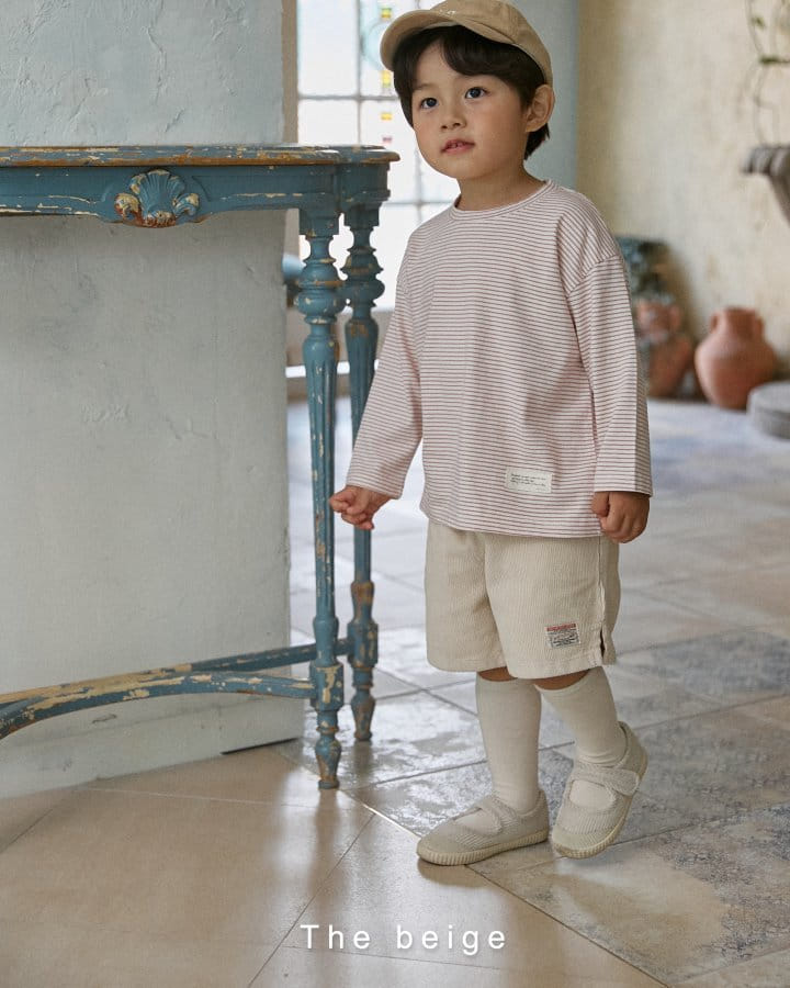 The Beige - Korean Children Fashion - #minifashionista - Rib Slit Shorts - 6