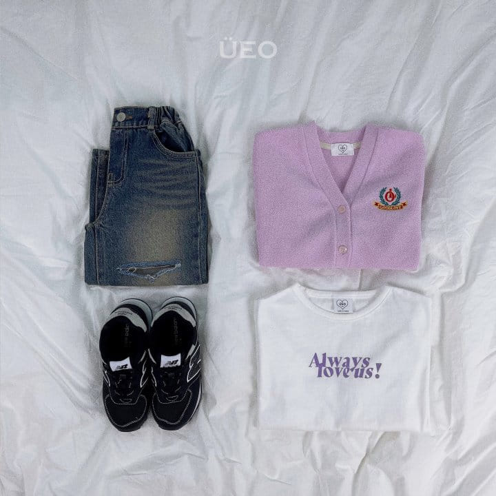U Eo - Korean Junior Fashion - #designkidswear - Love Slit Tee - 12