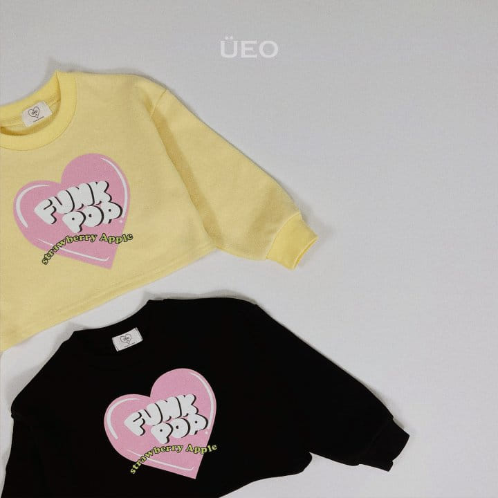U Eo - Korean Junior Fashion - #kidsstore - Poppop Crop sweatshirt - 3