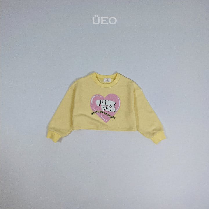 U Eo - Korean Junior Fashion - #kidsstore - Poppop Crop sweatshirt - 4