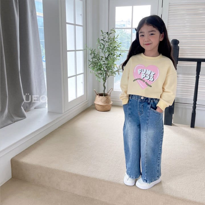 U Eo - Korean Junior Fashion - #magicofchildhood - Poppop Crop sweatshirt - 7