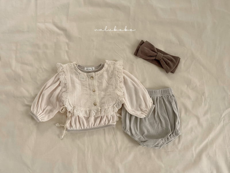 Valu Bebe - Korean Baby Fashion - #babyboutique - Shirring Rib Tee - 2
