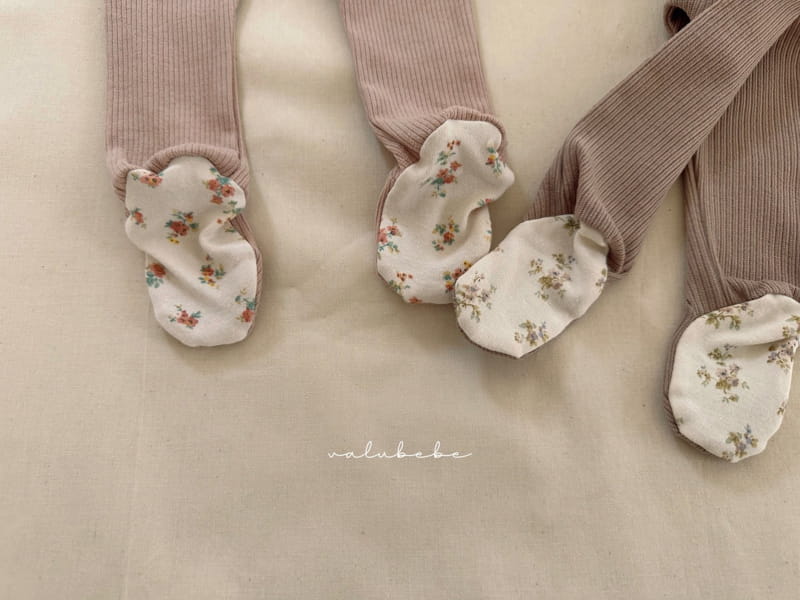Valu Bebe - Korean Baby Fashion - #babyboutique - Flower Leggings - 9