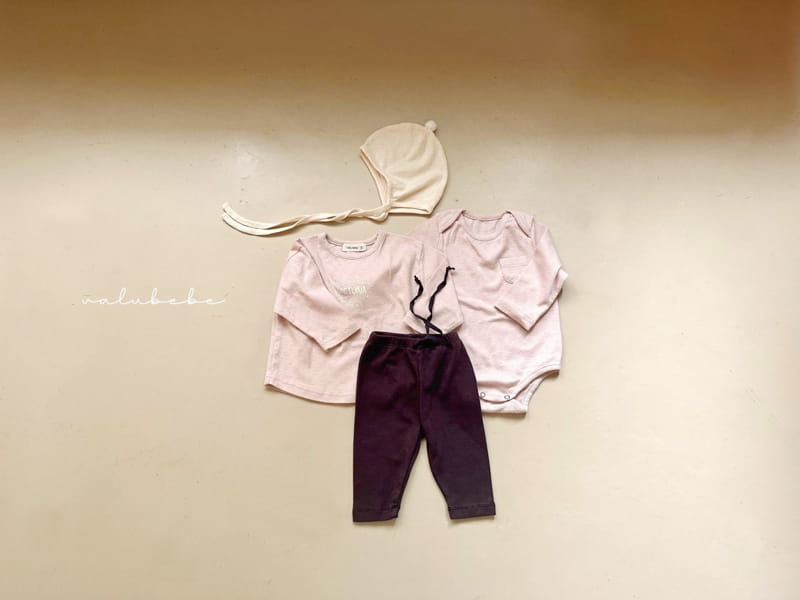 Valu Bebe - Korean Baby Fashion - #babyboutique - Peach Leggings - 3