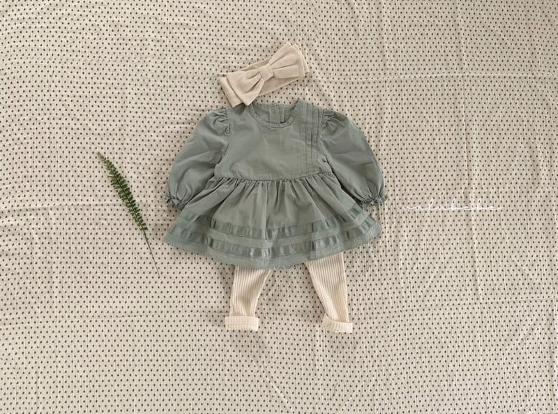 Valu Bebe - Korean Baby Fashion - #babyboutique - Pintuck One-piece Bodysuit - 2