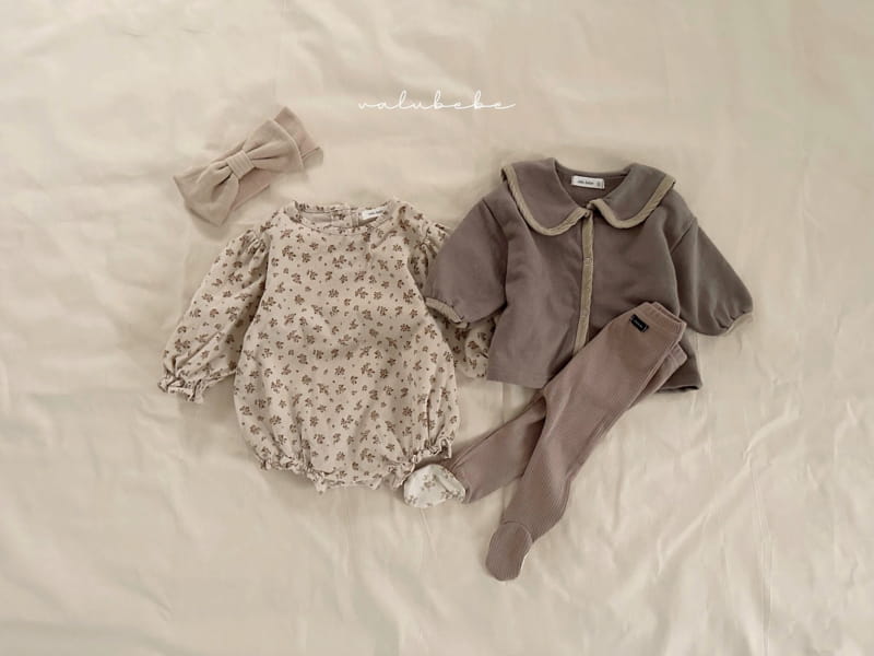 Valu Bebe - Korean Baby Fashion - #babyboutiqueclothing - Flower Leggings - 10