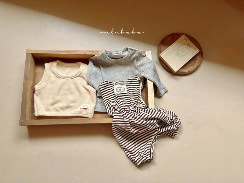 Valu Bebe - Korean Baby Fashion - #babyclothing - Critikc Rib Tee - 3