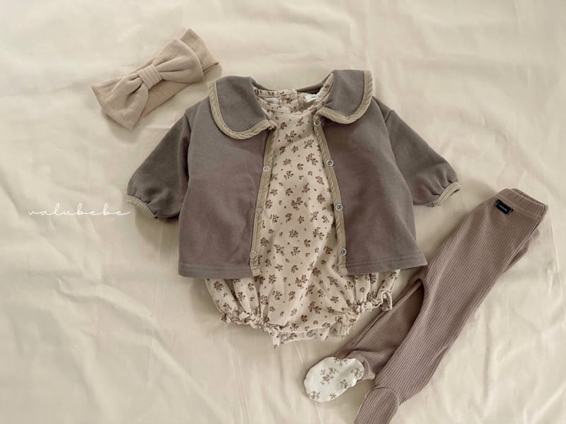 Valu Bebe - Korean Baby Fashion - #babyclothing - Flower Leggings - 11