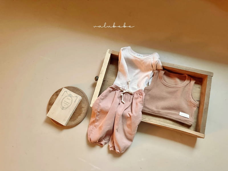 Valu Bebe - Korean Baby Fashion - #babyfever - Muemue Small Rib Pants - 2