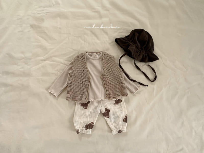 Valu Bebe - Korean Baby Fashion - #babyfever - Coze Knit Vest - 10