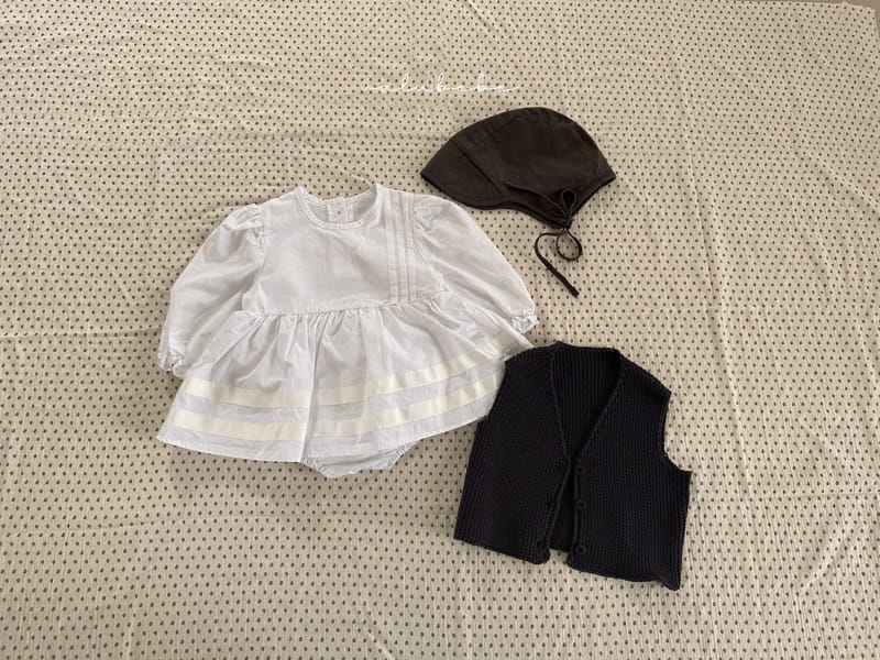 Valu Bebe - Korean Baby Fashion - #babygirlfashion - Pintuck One-piece Bodysuit - 7