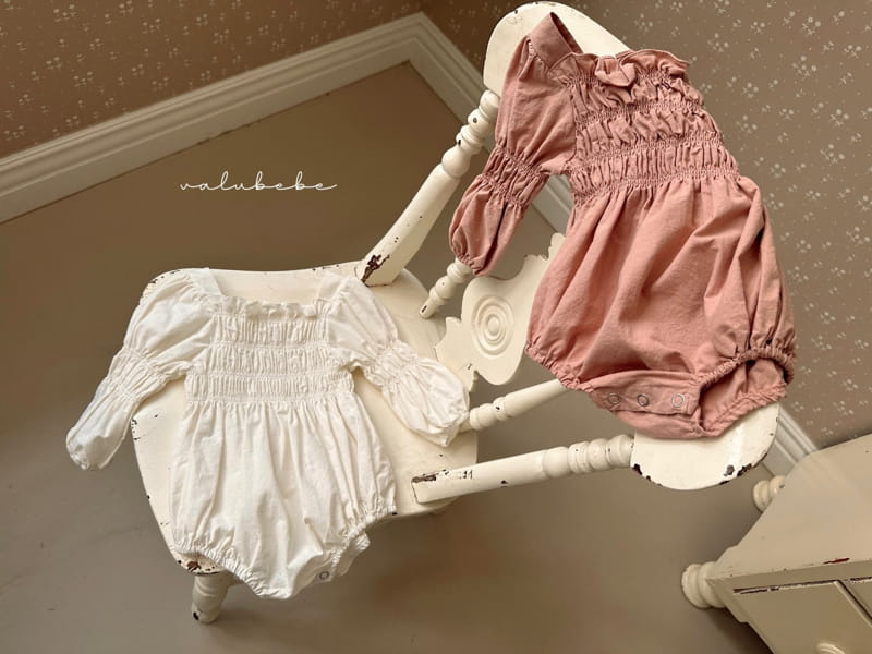 Valu Bebe - Korean Baby Fashion - #babylifestyle - Smocked Bodysuit - 6