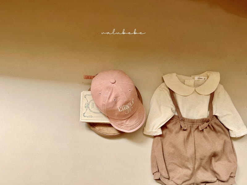 Valu Bebe - Korean Baby Fashion - #babylifestyle - Pumpkin Dungarees Bloomer - 3