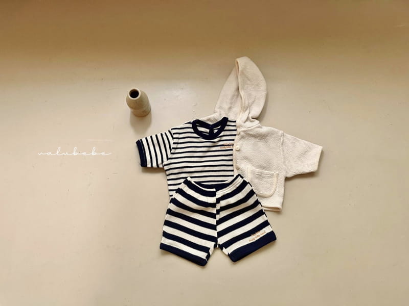 Valu Bebe - Korean Baby Fashion - #babyoninstagram - Waffle Stripes Pants