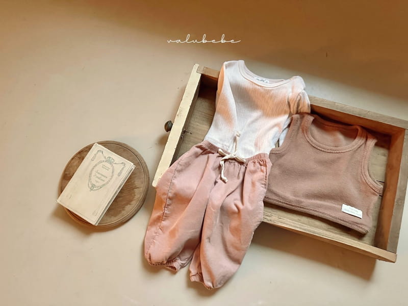 Valu Bebe - Korean Baby Fashion - #babyootd - Muemue Small Rib Pants - 6