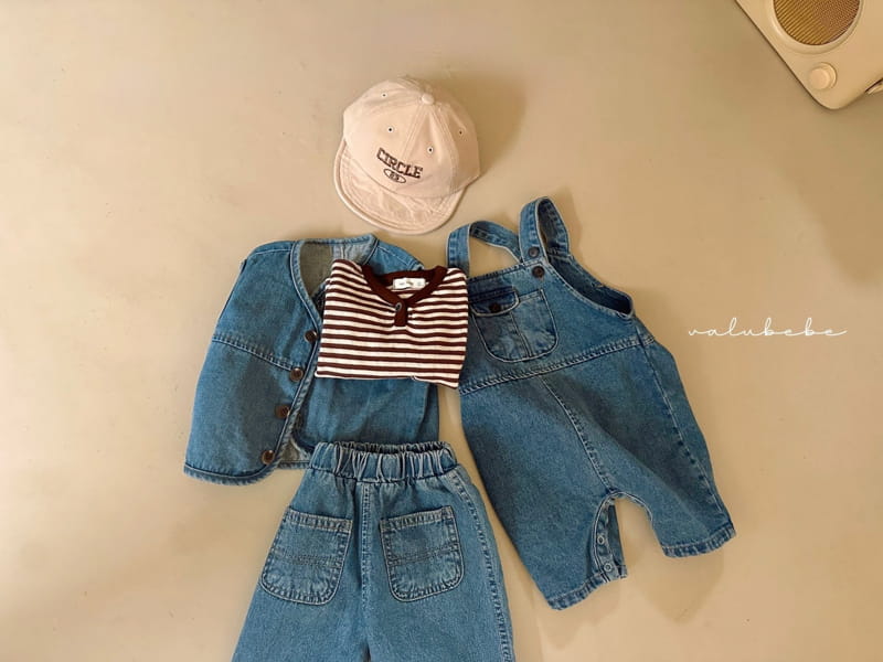 Valu Bebe - Korean Baby Fashion - #babyoutfit - Pocket Jeans - 6