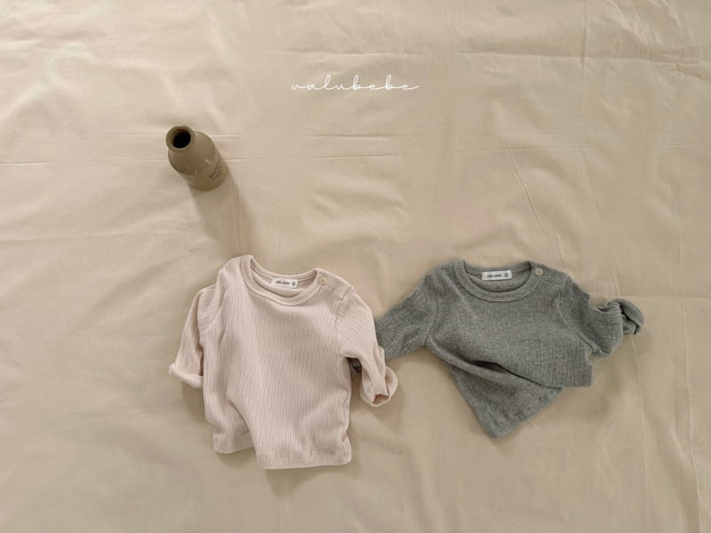 Valu Bebe - Korean Baby Fashion - #babywear - Critikc Rib Tee - 12