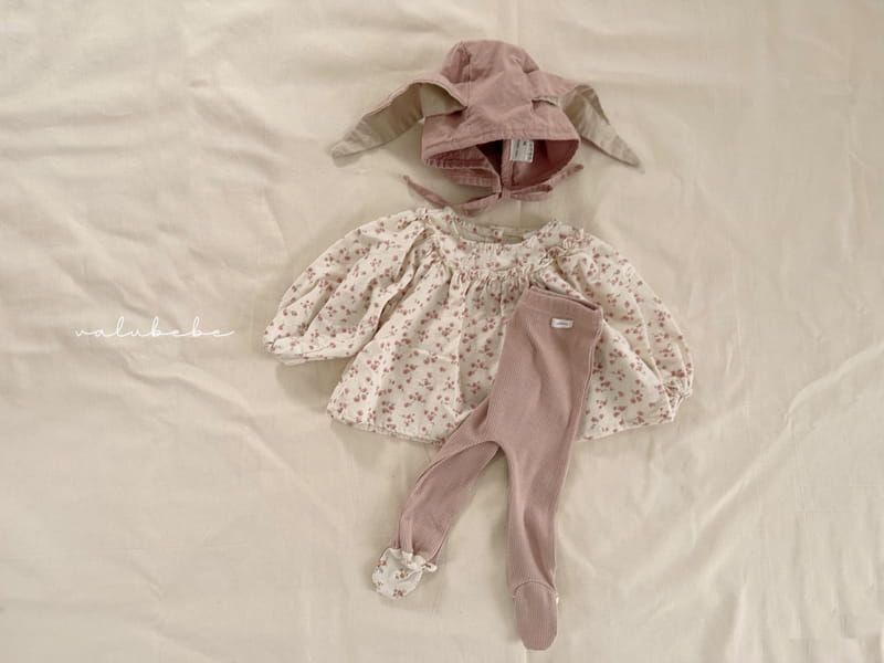 Valu Bebe - Korean Baby Fashion - #onlinebabyboutique - Flower Leggings - 6