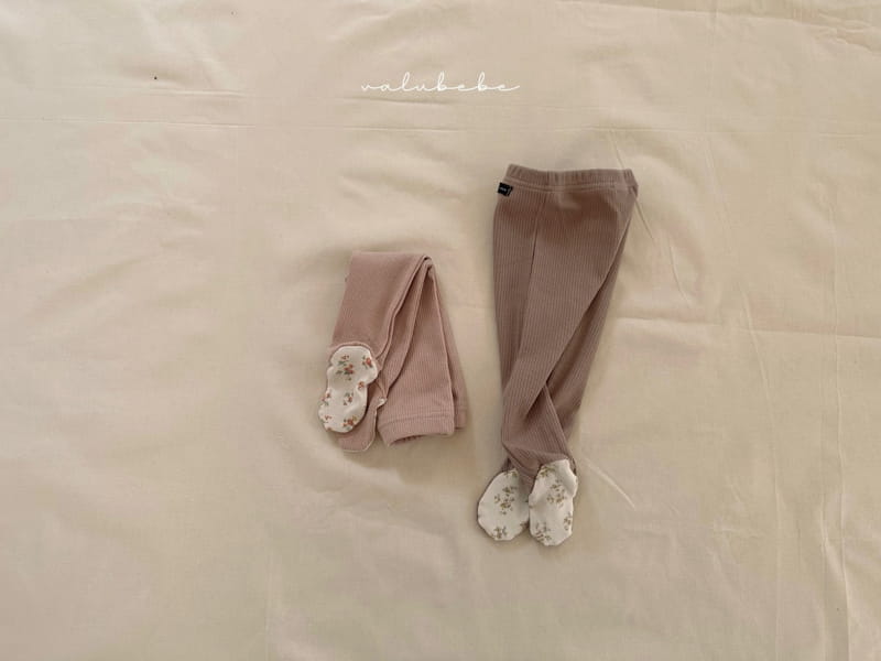 Valu Bebe - Korean Baby Fashion - #onlinebabyshop - Flower Leggings - 7