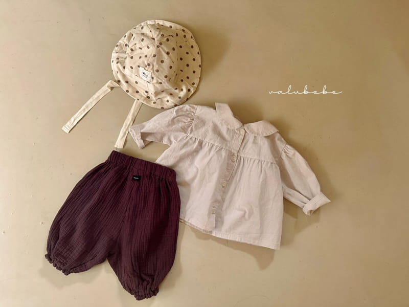Valu Bebe - Korean Baby Fashion - #onlinebabyshop - Peach Bucket Hat - 2
