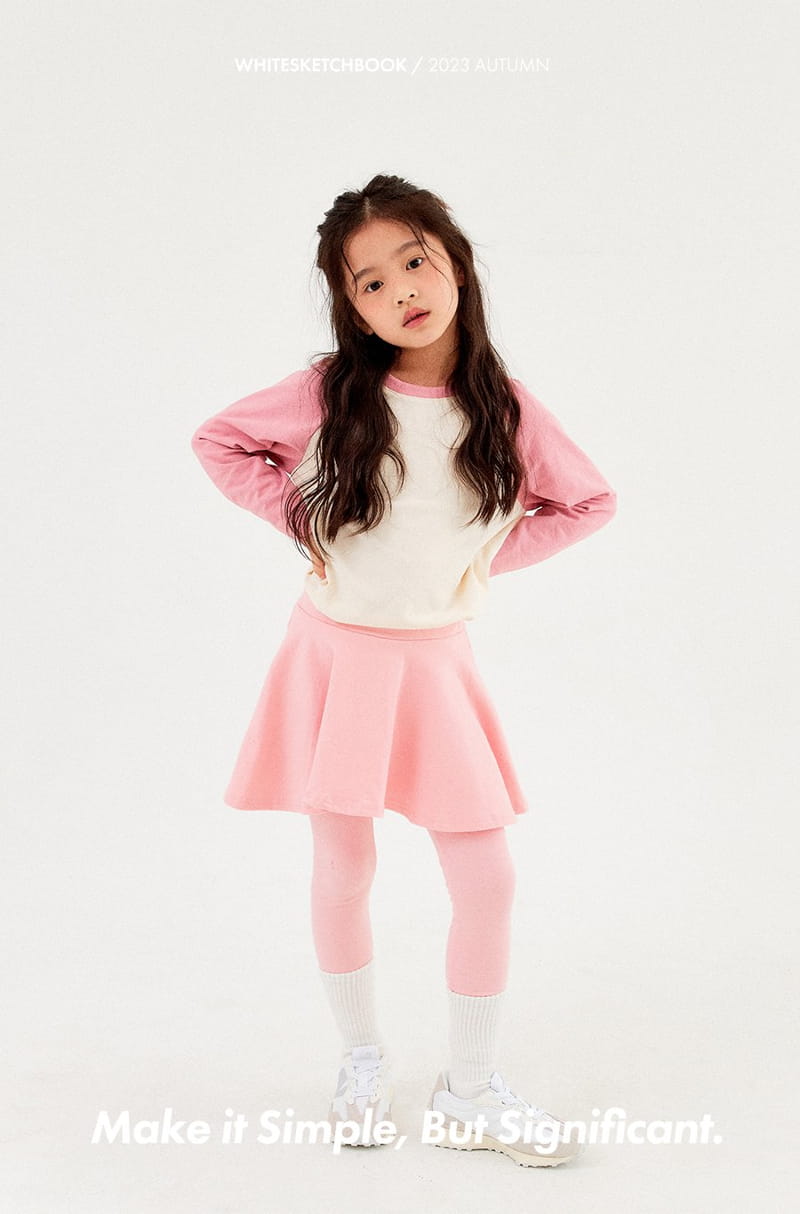 Whitesketchbook - Korean Children Fashion - #kidsshorts - Spring Skirt Leggings - 7