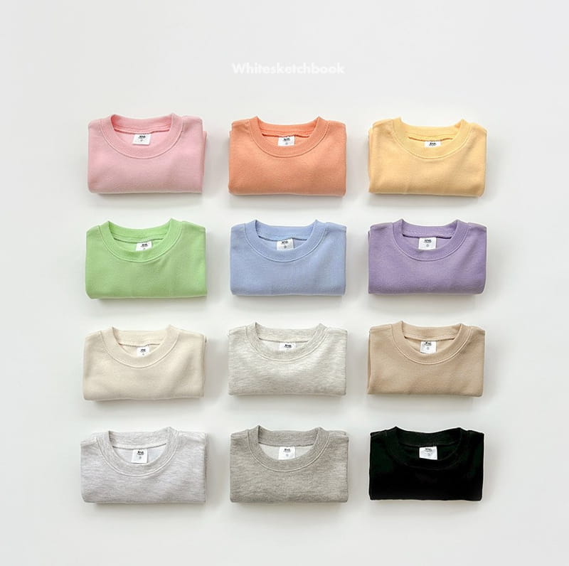 Whitesketchbook - Korean Children Fashion - #littlefashionista - Muzi Sweatshirt Sweatshirt Set