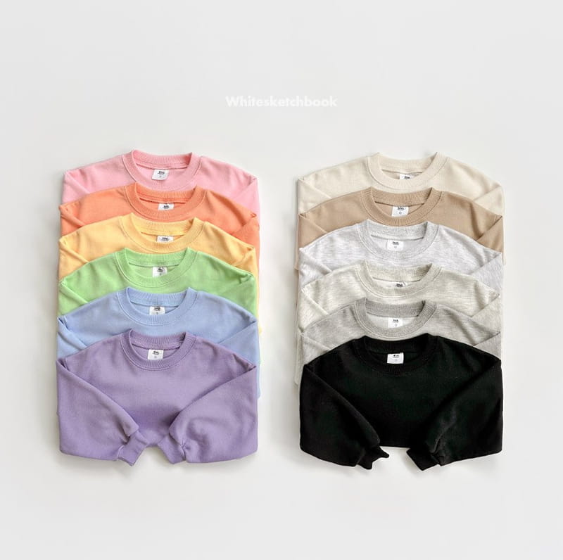 Whitesketchbook - Korean Children Fashion - #magicofchildhood - Muzi Sweatshirt Sweatshirt Set - 2