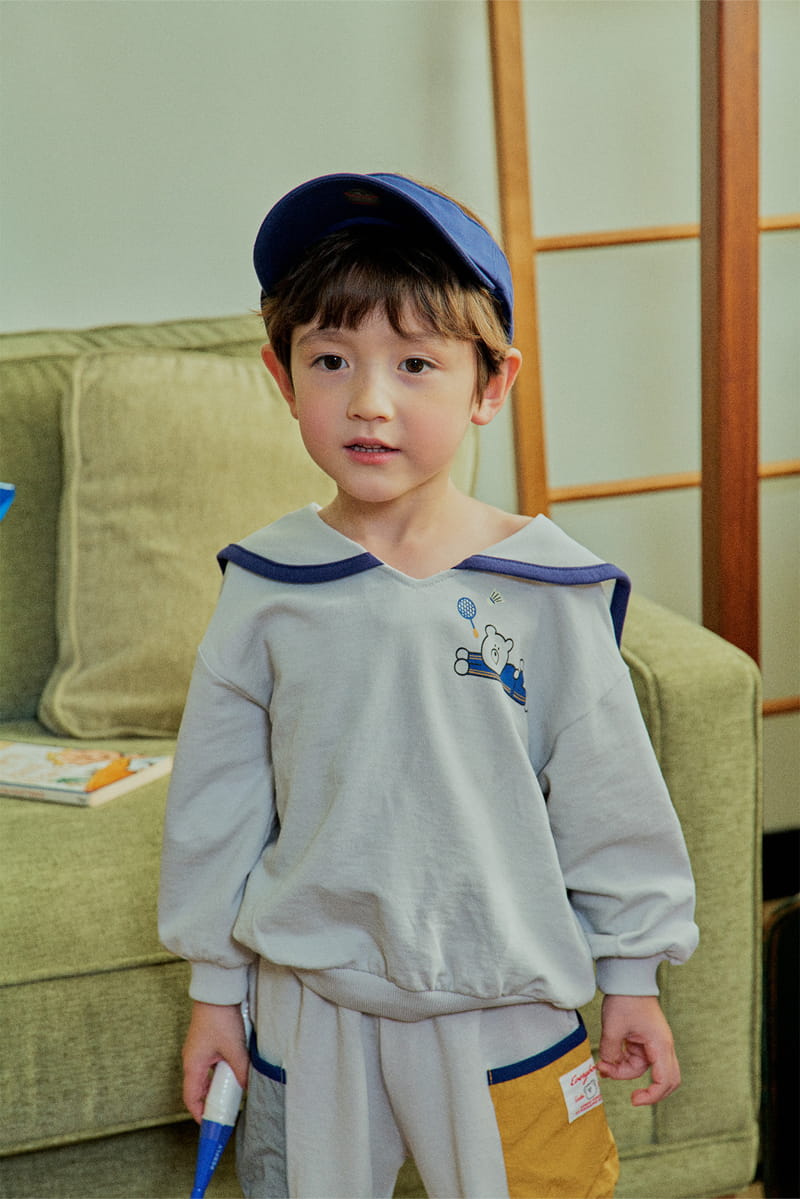 1St Blue - Korean Children Fashion - #childofig - Sailor Sweatshirt - 8