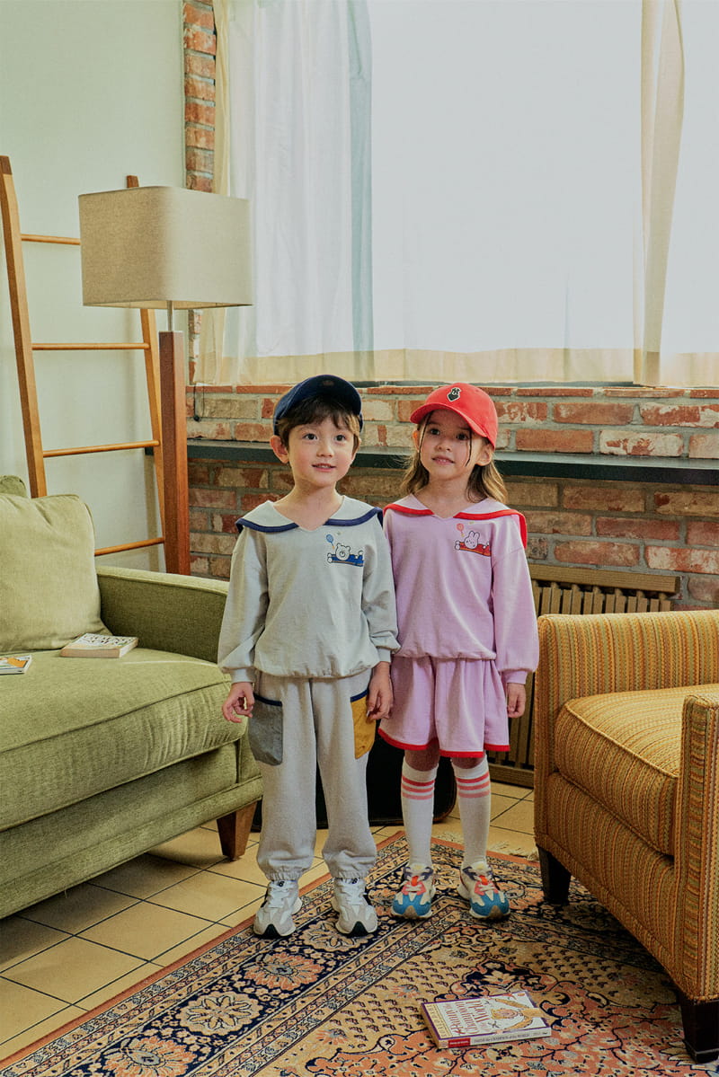 1St Blue - Korean Children Fashion - #designkidswear - Sailor Sweatshirt - 10