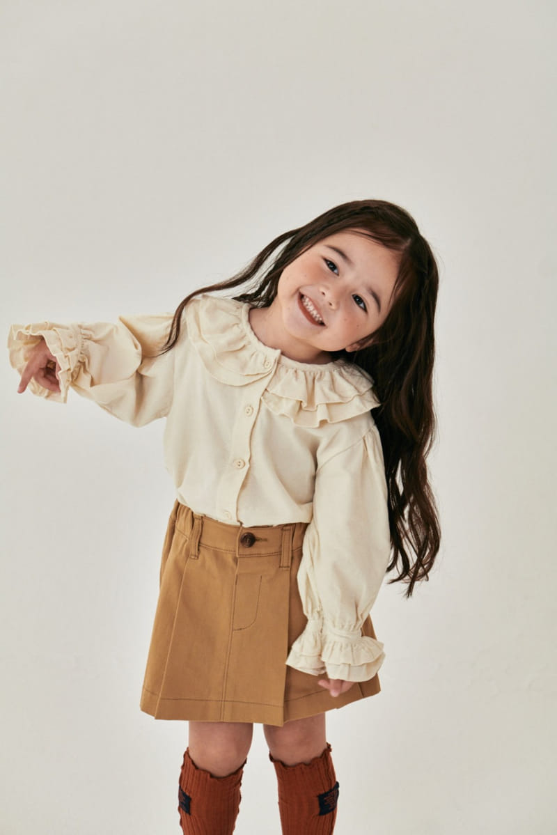 A-Market - Korean Children Fashion - #childofig - Collar Blouse - 3