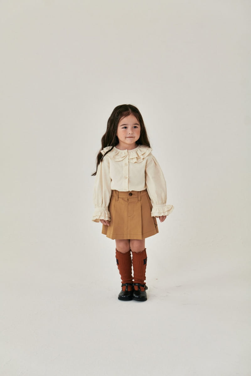 A-Market - Korean Children Fashion - #childofig - Collar Blouse - 4