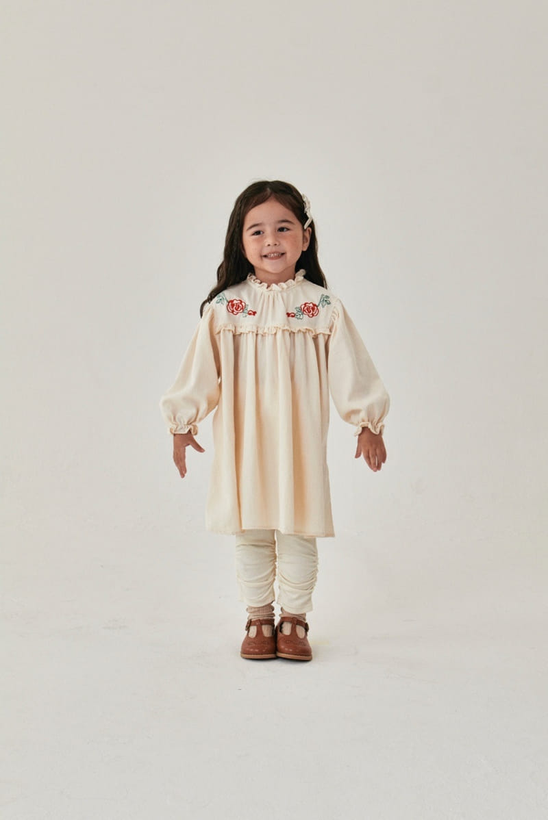 A-Market - Korean Children Fashion - #childofig - Rose One-piece