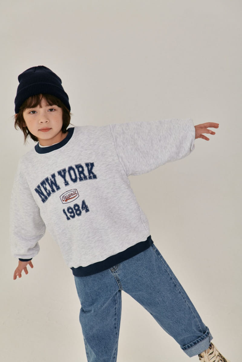 A-Market - Korean Children Fashion - #childofig - New York Sweatshirt - 10