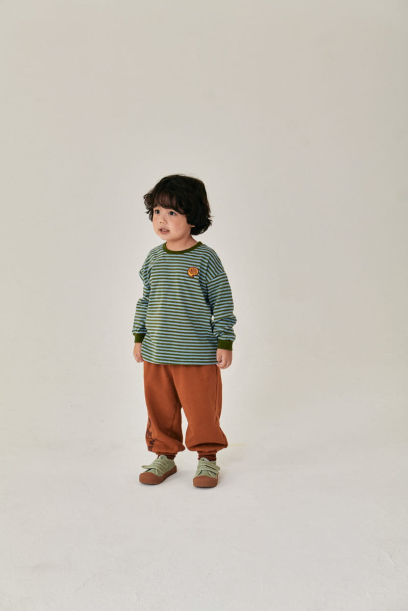 A-Market - Korean Children Fashion - #childofig - Comma Stripes Tee - 6