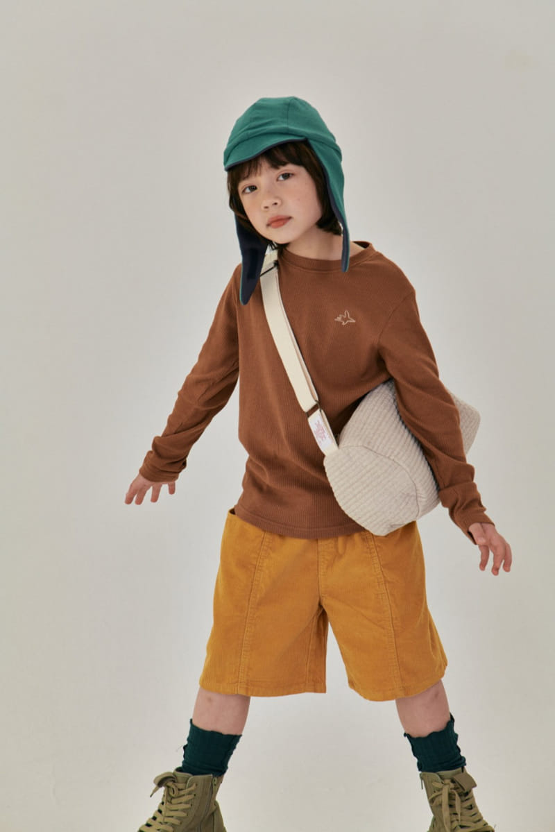 A-Market - Korean Children Fashion - #stylishchildhood - Bird Rib Tee - 4