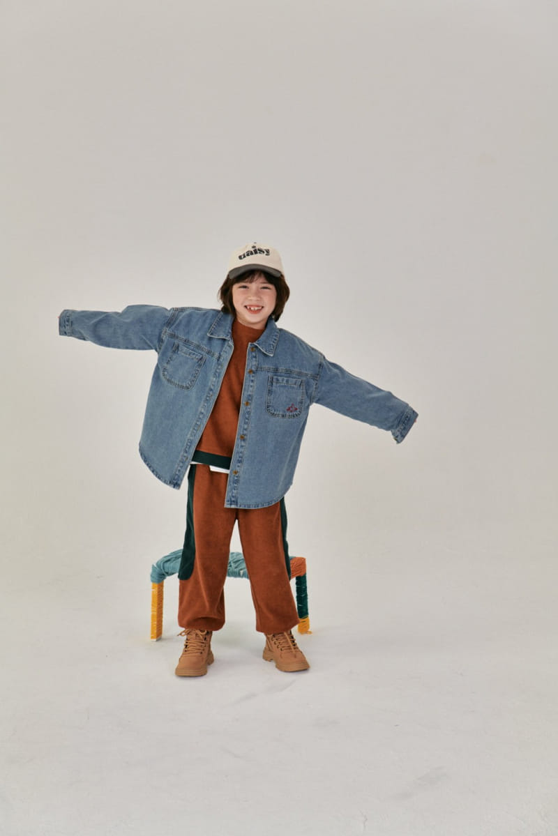 A-Market - Korean Children Fashion - #childofig - Denim Jacket - 2