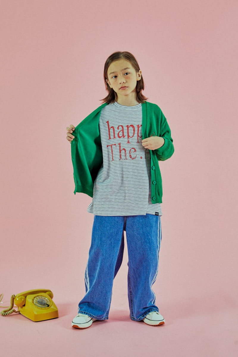 A-Market - Korean Children Fashion - #childrensboutique - Sluv Stripes Tee - 2