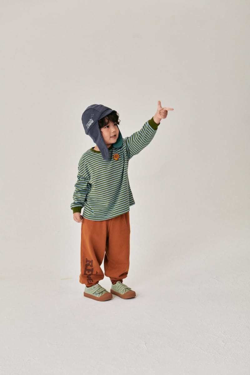 A-Market - Korean Children Fashion - #childrensboutique - Comma Stripes Tee - 7