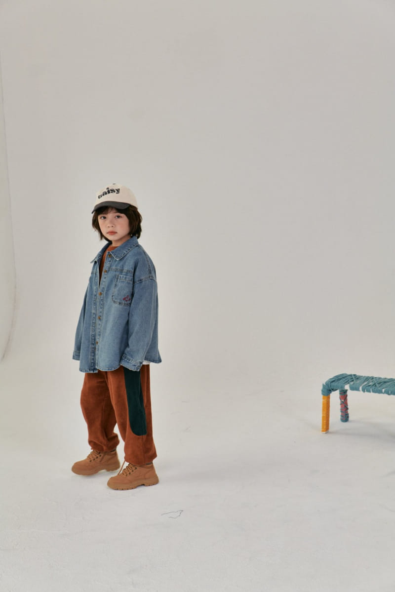 A-Market - Korean Children Fashion - #childofig - Denim Jacket - 4